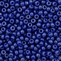 Miyuki rocailles Perlen 8/0 - Duracoat opaque dyed navy blue 8-4493